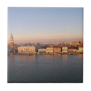 Azulejo Puesta de sol en Venecia