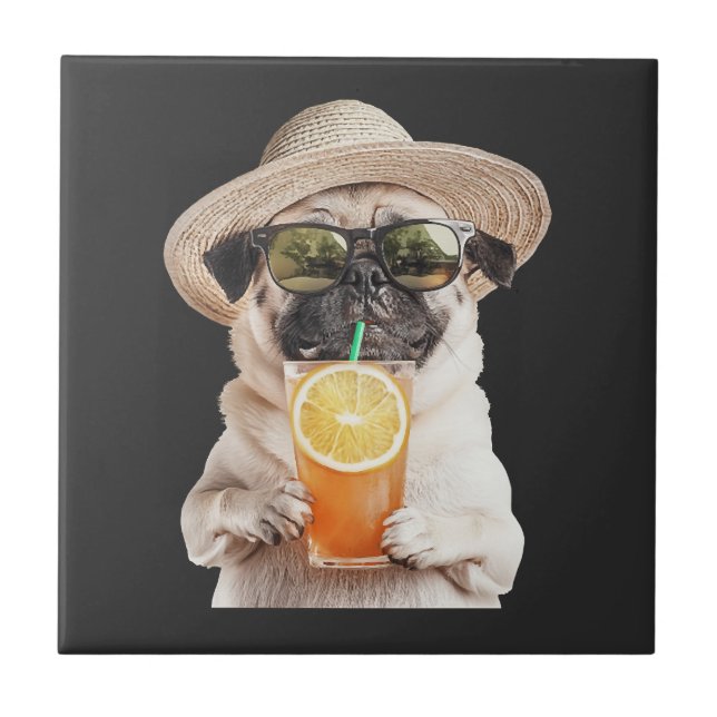 Azulejo Pug     (Frente)
