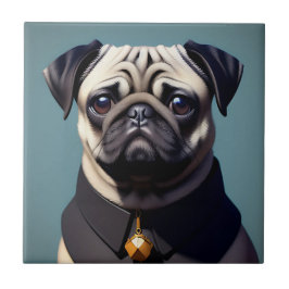 Azulejo Pug