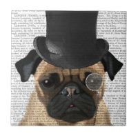 Pug, hebilla formal y Gorra