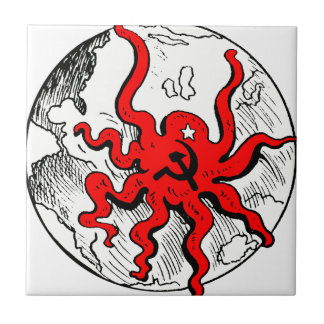 Azulejo Pulpo comunista