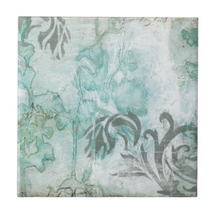 Azulejo Pulverizador de flores no embellecido III