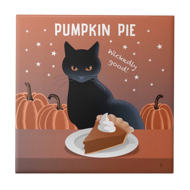 Azulejo Pumpkin Pie (Frente)