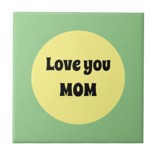 Azulejo Punto grande amarillo