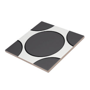 Azulejo Punto gris oscuro