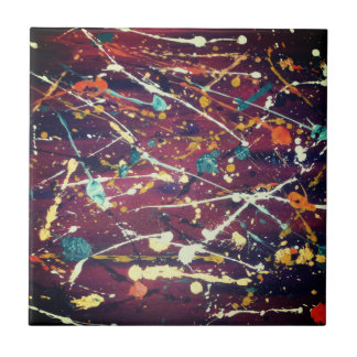 Azulejo Puntos abstractos