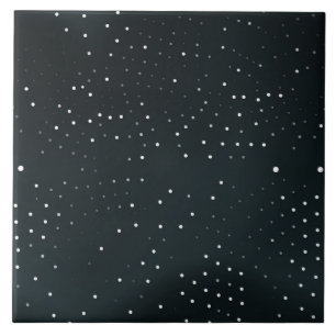 Azulejo Puntos negros y blancos, atmósfera luminosa