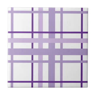 Azulejo Purple Stripes Pattern 