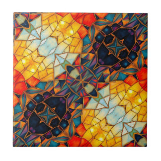 Azulejo Púrpura diagonal