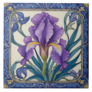 Azulejo Púrpura Iris Splendor
