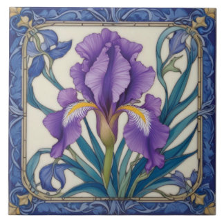 Azulejo Púrpura Iris Splendor
