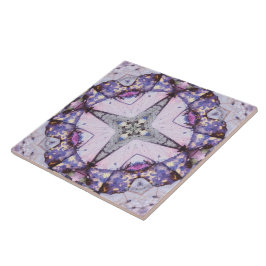 Azulejo Púrpura - Mosaico Cerámico
