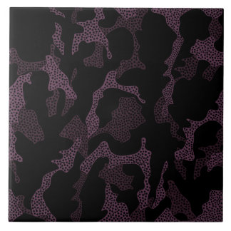 Azulejo Púrpura oscuro visto