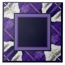 Azulejo Púrpura soul detalle cerámica