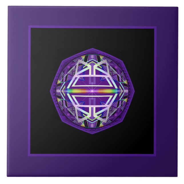 Azulejo Púrpura W3 (Frente)