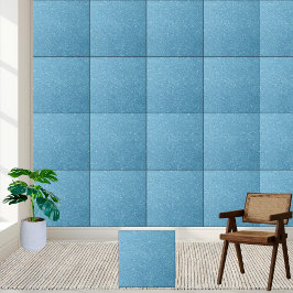 Azulejo Purpurina azul brillante mosaico cerámico