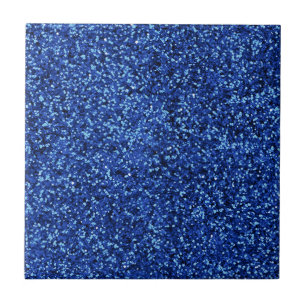 Azulejo Purpurina azul profundo