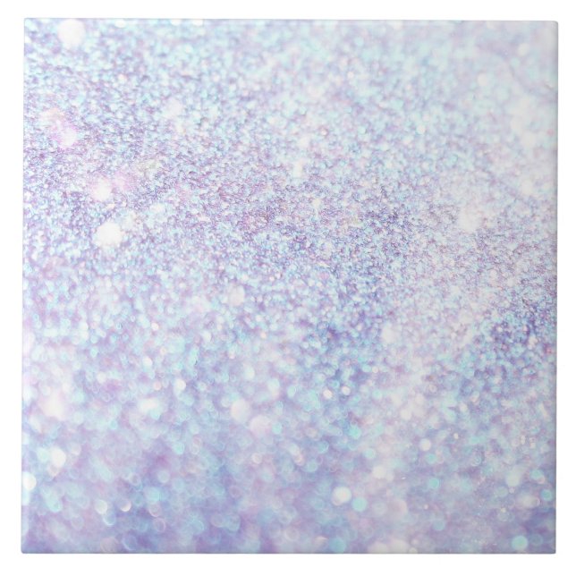 Azulejo Purpurina de plata de la textura (Frente)