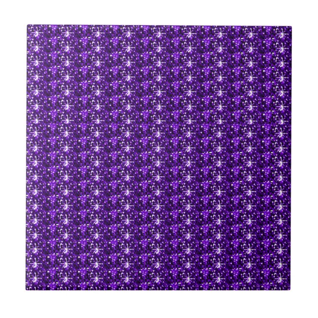 Azulejo Purpurina Tile Purple (Frente)