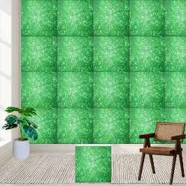 Azulejo Purpurina verde esmeralda Sparkle Tile cerámico