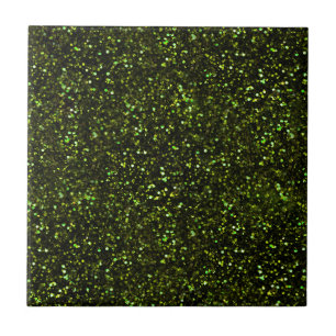 Azulejo Purpurina verde oscuro
