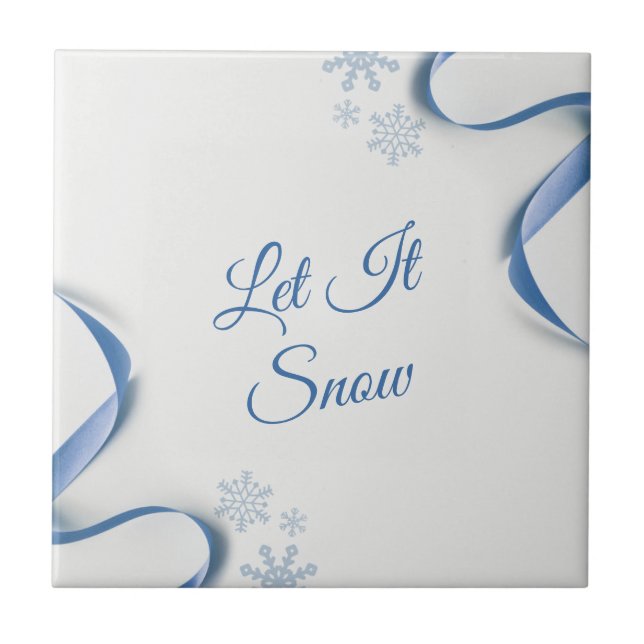 Azulejo Que La Nieve (Frente)