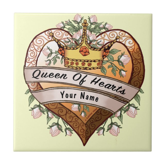 Azulejo Queen of My Heart gift box (Frente)