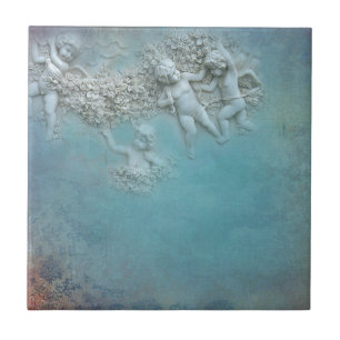 Azulejo querubes 3D