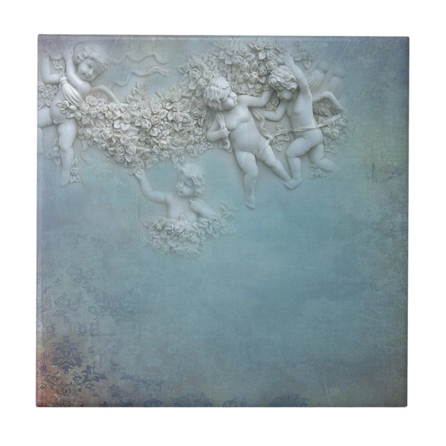 Azulejo querubes 3D (Frente)
