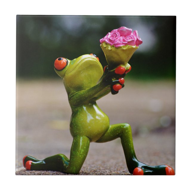 Azulejo ¿Quieres ser mi.... (Frente)