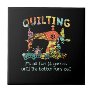 Azulejo Quillar todo su diversión y juego hasta que Bobbin