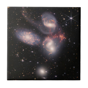 Azulejo Quinteto del telescopio espacial JWST James Webb S
