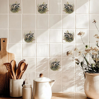Azulejo Raccoon