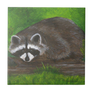 Azulejo Raccoon