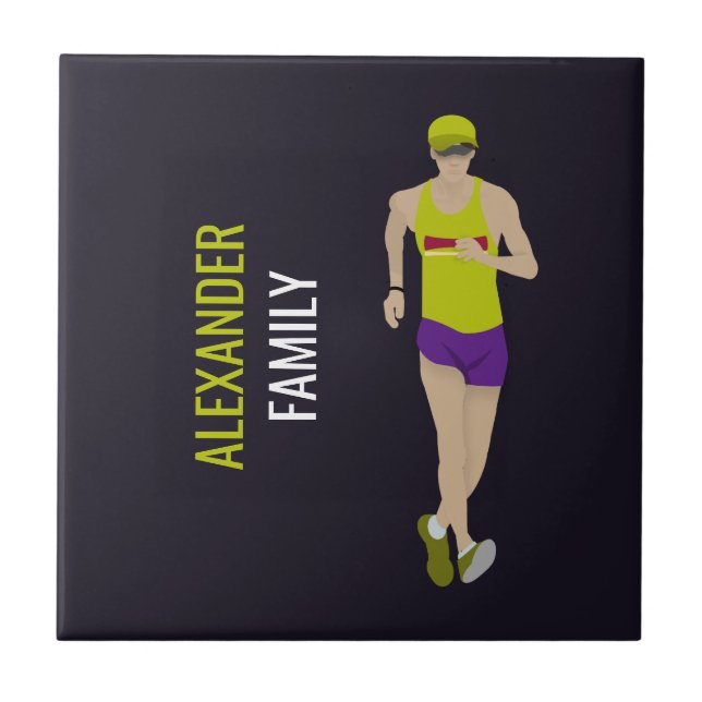 Azulejo Race Walking (Frente)