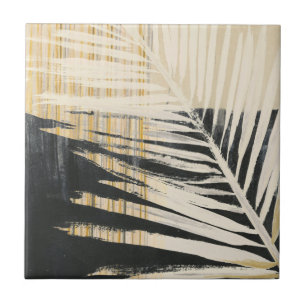 Azulejo Raffia de Oro - Palm Fronds
