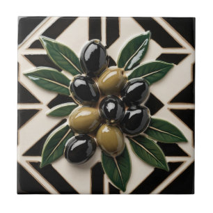 Azulejo Ramas de aceitunas PALESTINAS LIBRES mosaico cerám