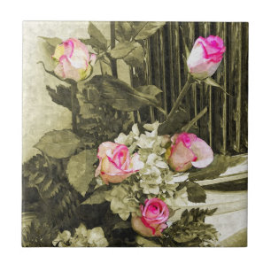Azulejo Ramo de Novia Vintage