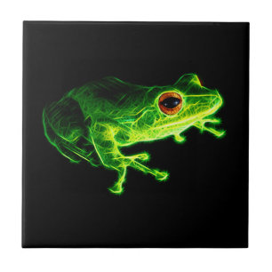 Azulejo Rana verde