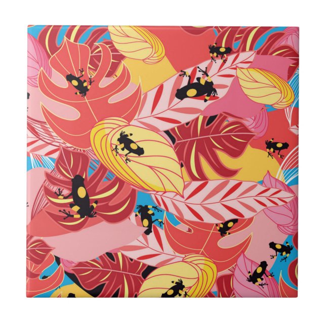 Azulejo Ranas de la jungla (Frente)