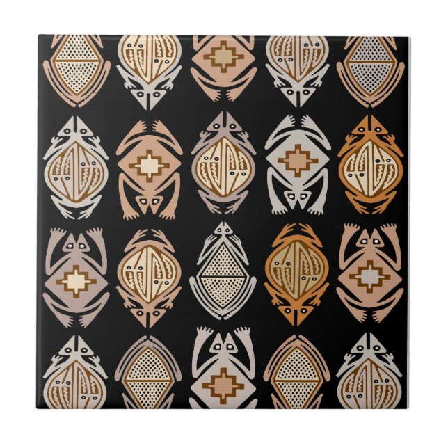 Azulejo Ranas Saltarinas (Frente)