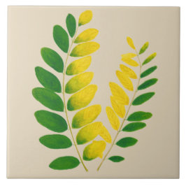 Azulejo 'Rang De Basanti' sobre una tela cerámica (II)