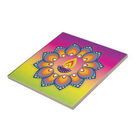 Azulejo Rangoli 001