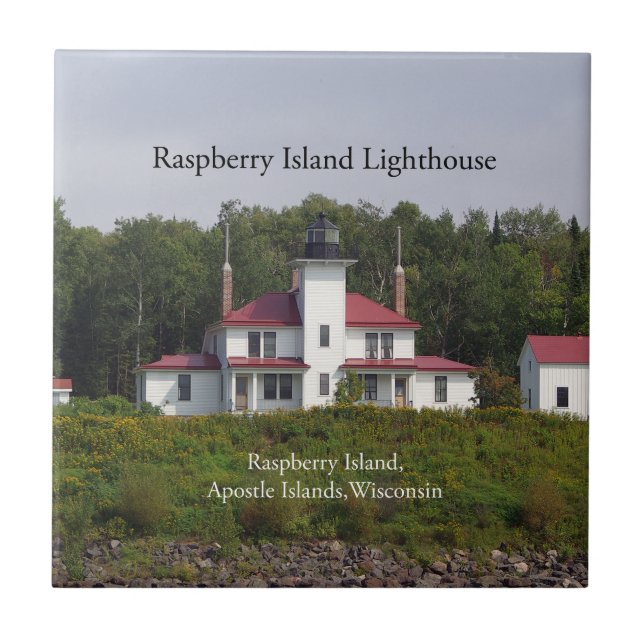 Azulejo Raspberry Island Lighthouse (Frente)