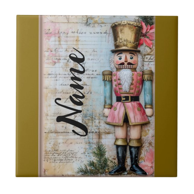 Azulejo Rastreador de Navidades personalizado (Frente)