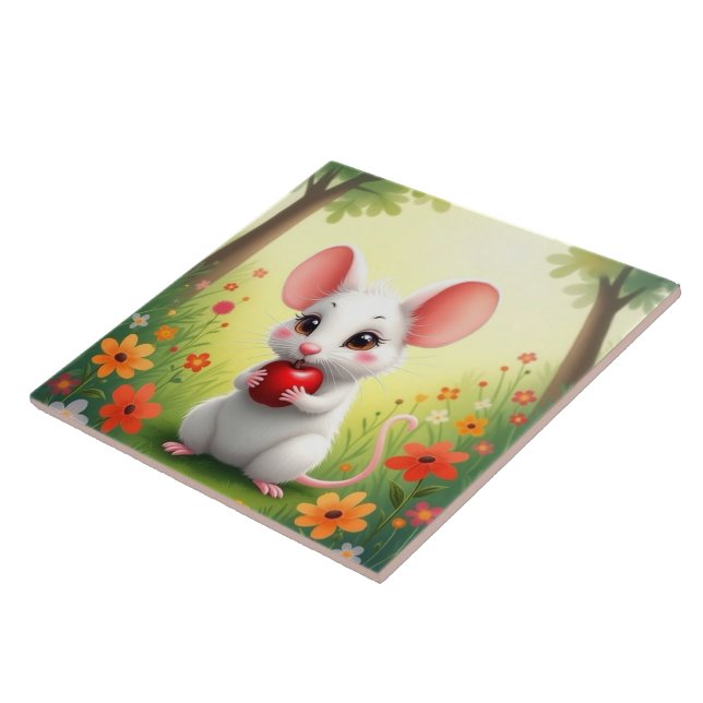 Azulejo Ratón Adorable (Lado)