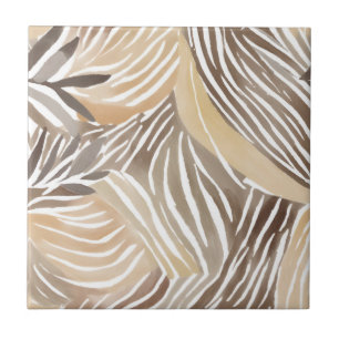 Azulejo Rayado Moderno Neutro Beige Simple