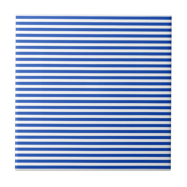 Azulejo Rayas Azules Náuticas (Frente)