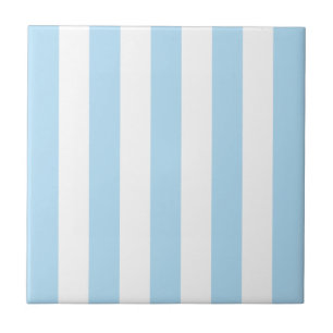 Azulejo Rayas azules, rayas blancas, patrón rayado