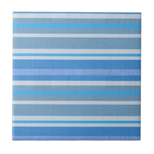 Azulejo Rayas de Azules Matizadas